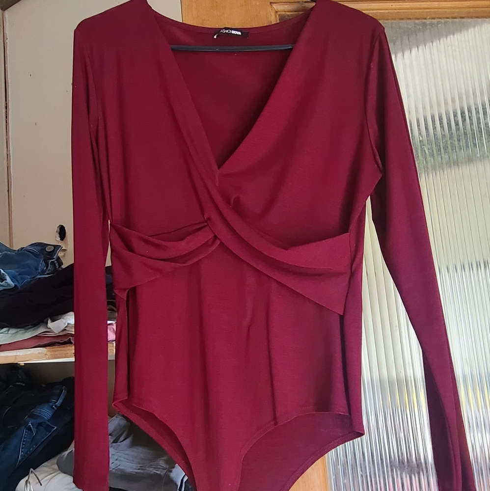 Fashion Nova Long Sleeve Bodysuit